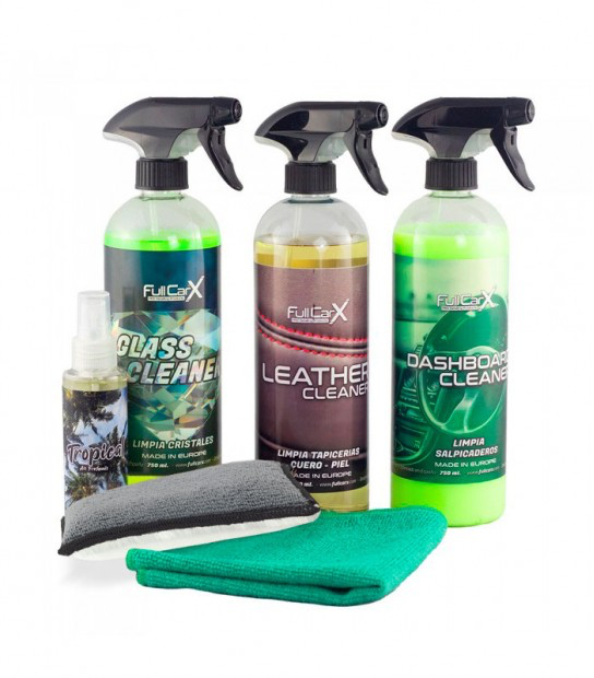 KIT INTERIOR BÁSICO PIEL + ACCESORIOS