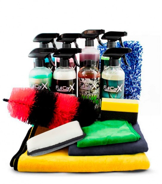 KIT EXTERIOR/INTERIOR AVANZADO TEXTIL + ACCESORIOS – DETAILING COMPLETO CON ACCESORIOS PROFESIONALES