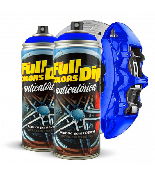 PINTURA ANTICALÓRICA AZUL – 2 SPRAYS 400ML | BRILLO DIRECTO Y ACABADO PREMIUM