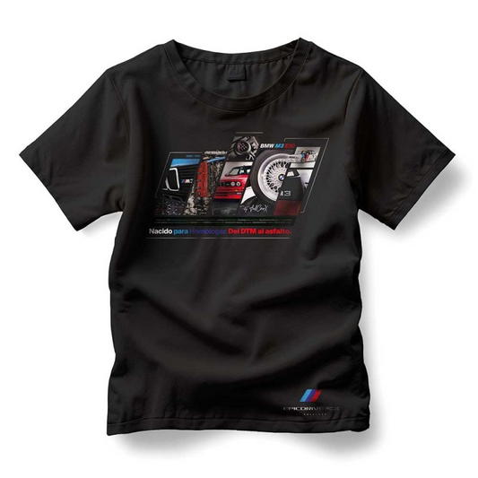 Camiseta - BMW M3 E30 "Del DTM al Asfalto"