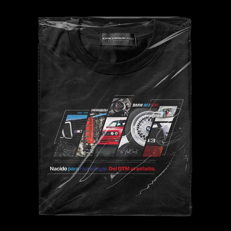 Camiseta - BMW M3 E30 "Del DTM al Asfalto"