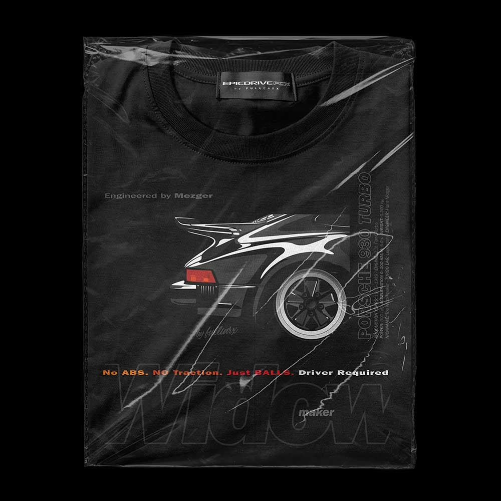 Camiseta - PORSCHE 930 "The Widowmaker"