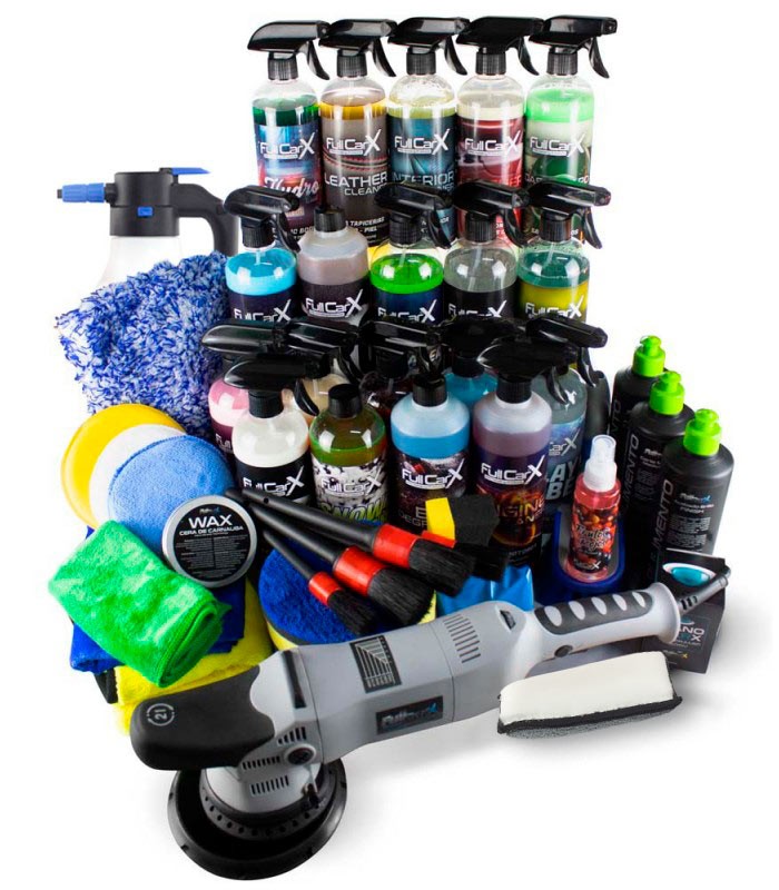 HYPER KIT DETAIL & PULIDO Completo + ACCESORIOS PIEL/CUERO (TODOS LOS PRODUCTOS)