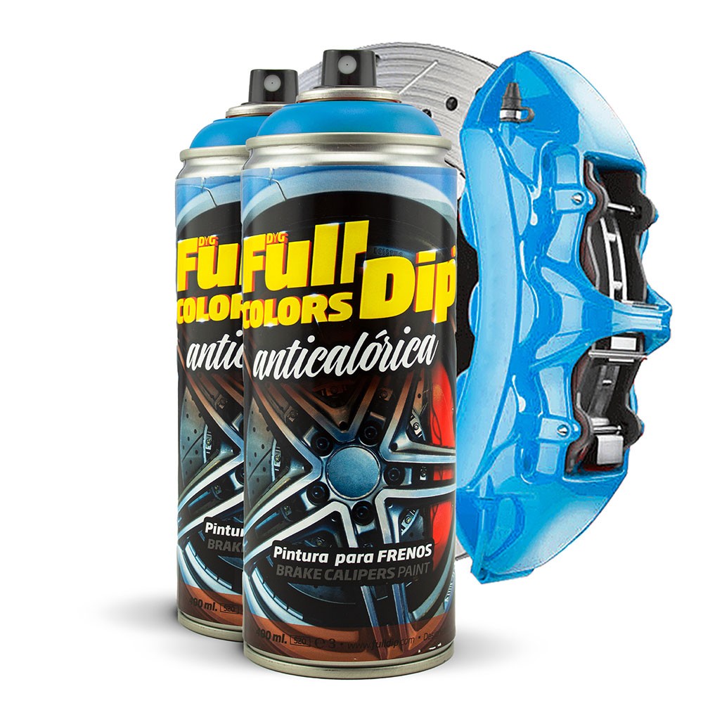 PINTURA ANTICALORICA AZUL MIAMI - 2 SPRAYS 400ML